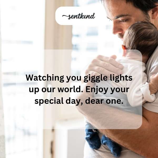 Celebrating the joy of your first year with love and laughter.