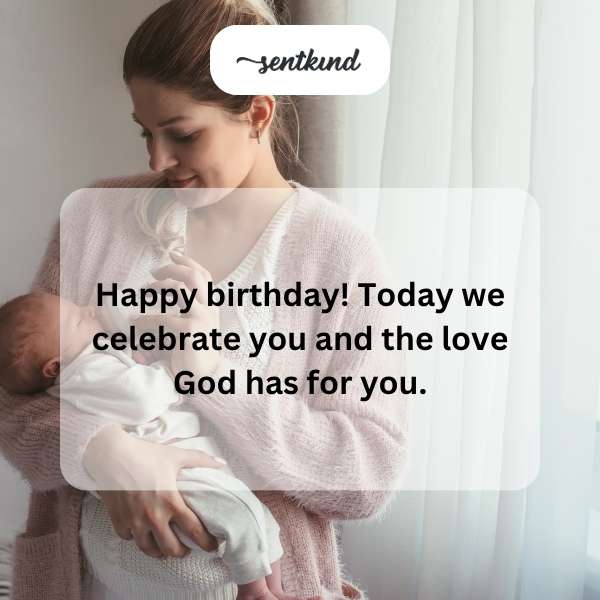 Joyful wishes for your first year of life.