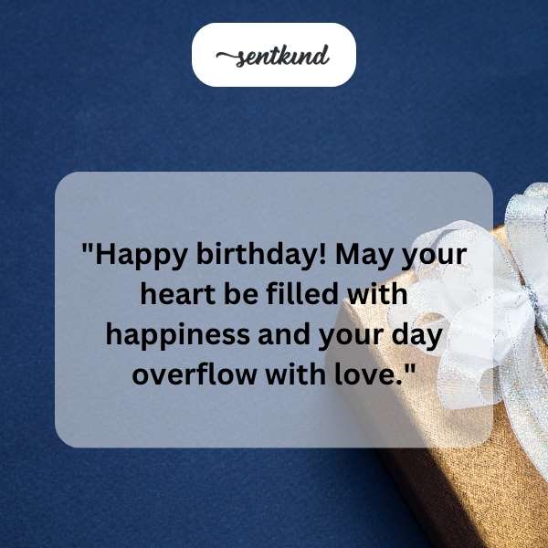 Heartfelt birthday greetings for a beloved cousin.