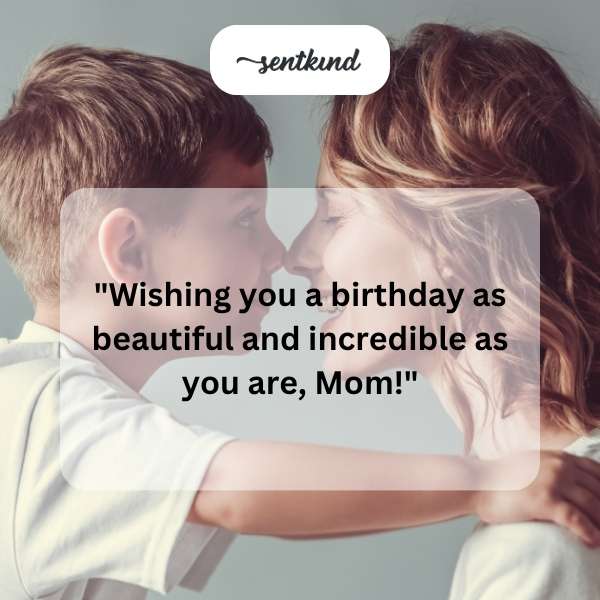 Heartfelt greetings for a wonderful birthday celebration for my mother.