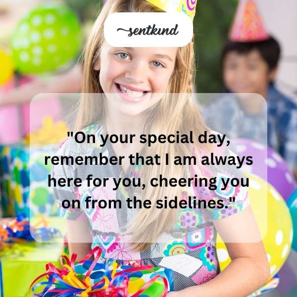 Warm greetings for granddaughter's birthday.