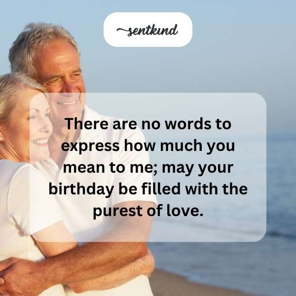 Heartfelt birthday message for my beloved spouse.
