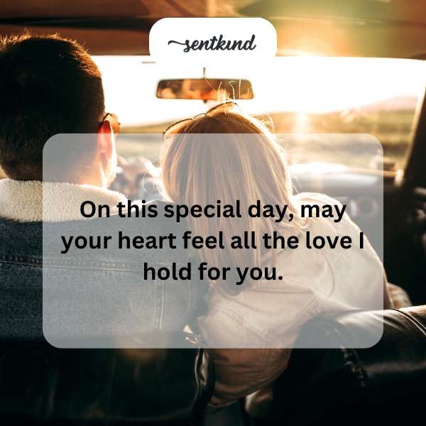 Heartfelt anniversary message for my beloved partner.