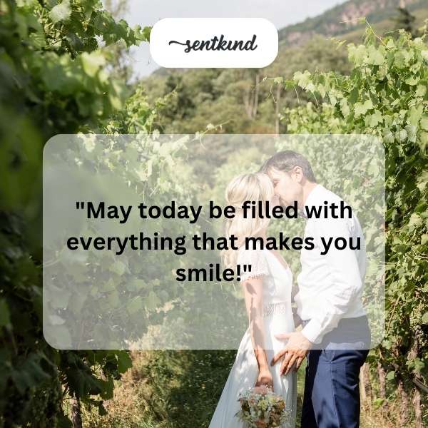 Celebratory greetings for my husband's special day.