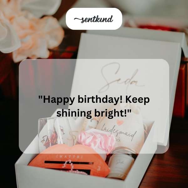 Celebratory message for a son's special day.
