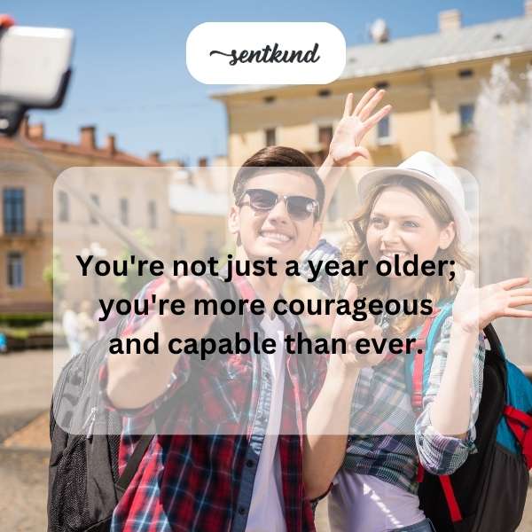 Celebrating the start of your 21st year with joy and pride.