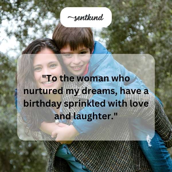 Heartfelt greetings for a mother's special day.