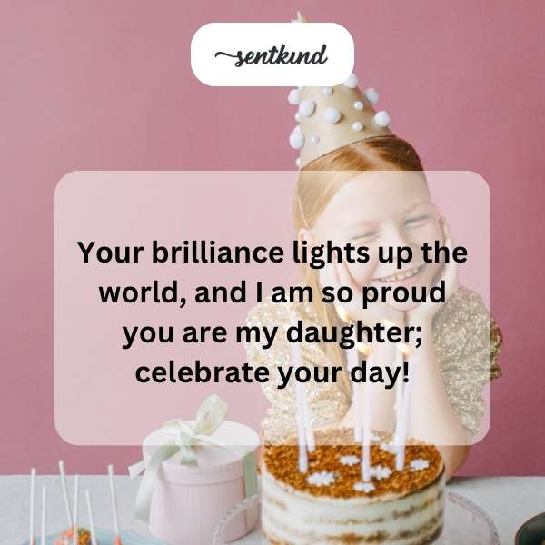 Heartfelt messages for my daughter's special day.