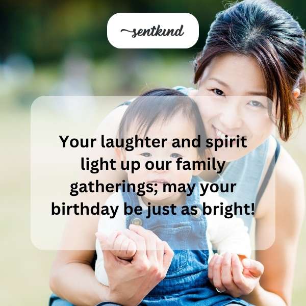 Celebratory greetings for a cherished nephew's special day.