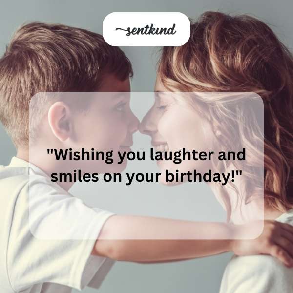 Heartfelt greetings for my son's special day.