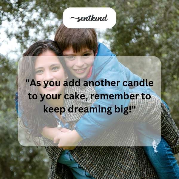 Heartfelt greetings for a son's special day.