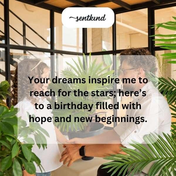Heartfelt birthday greetings for a father who inspires.