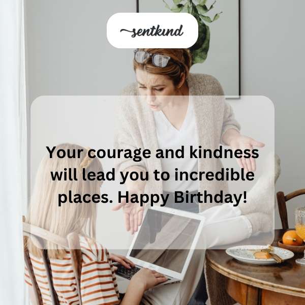 Celebrating your 21st year with love and courage.