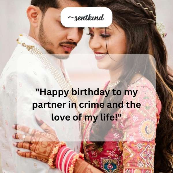 Celebratory message for my husband's special day.
