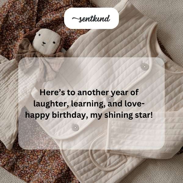 Warm birthday greetings for my beloved daughter.