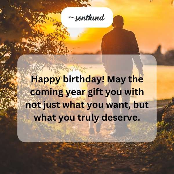 Celebratory greetings for father's special day.