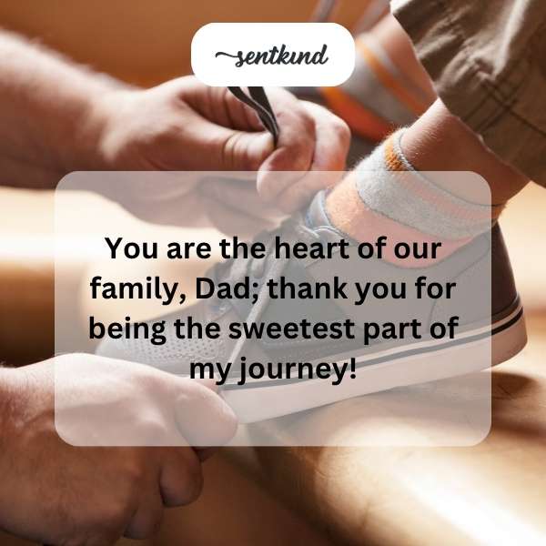 Heartfelt greetings for a father's special day.