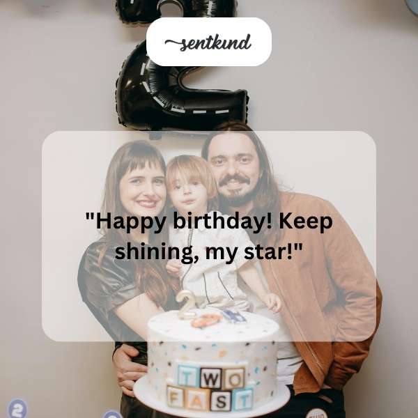 Special greetings for a granddaughter's birthday.