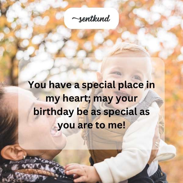Heartfelt greetings for my nephew's birthday celebration.