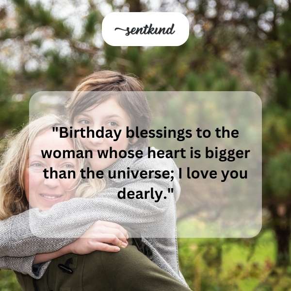 Heartfelt birthday greetings for a mother with boundless love.