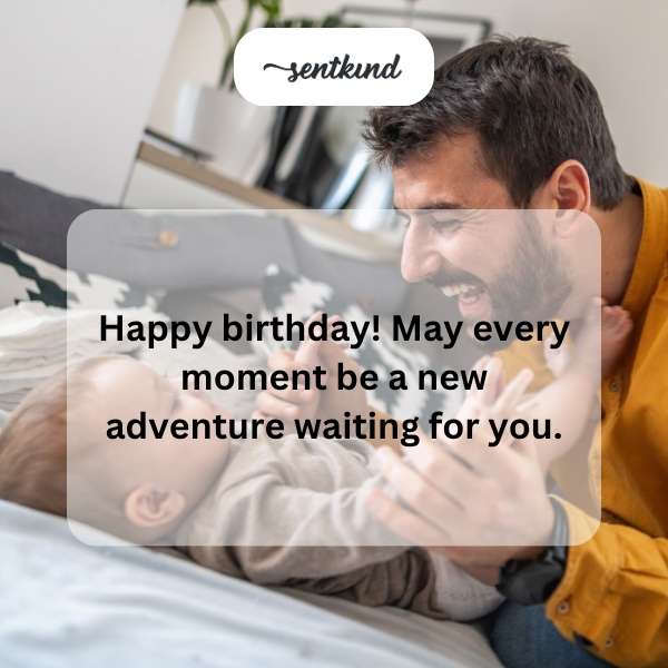 Celebratory greetings for a nephew's special day.