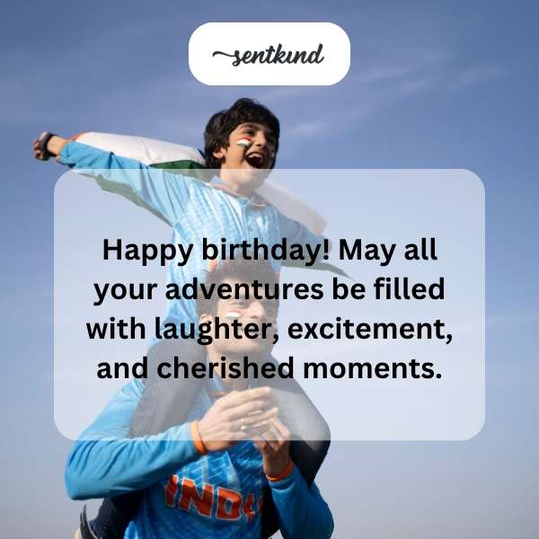 Heartfelt birthday greetings for my dear nephew.