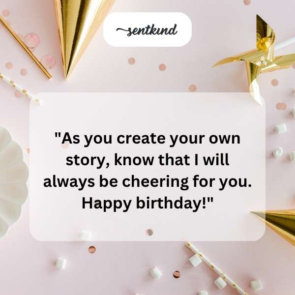 Sending heartfelt birthday greetings to my wonderful niece.
