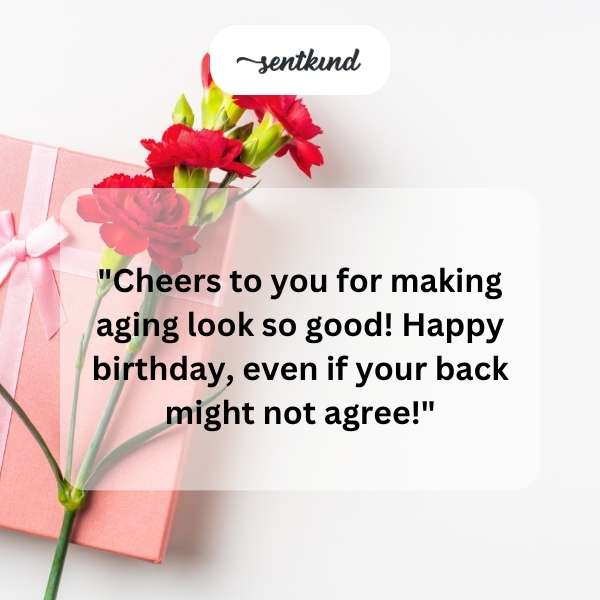 Heartfelt birthday greetings to a beloved aunt who ages gracefully.