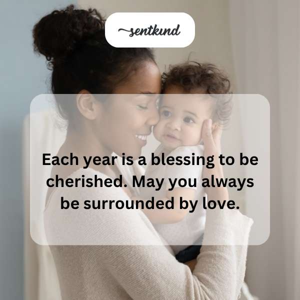 Celebrating the joy of a first year milestone.