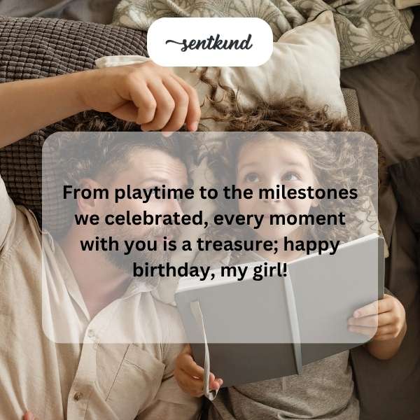 Heartfelt greetings for my daughter's special day.