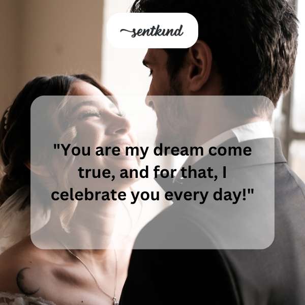 Heartfelt message for my husband's special day.