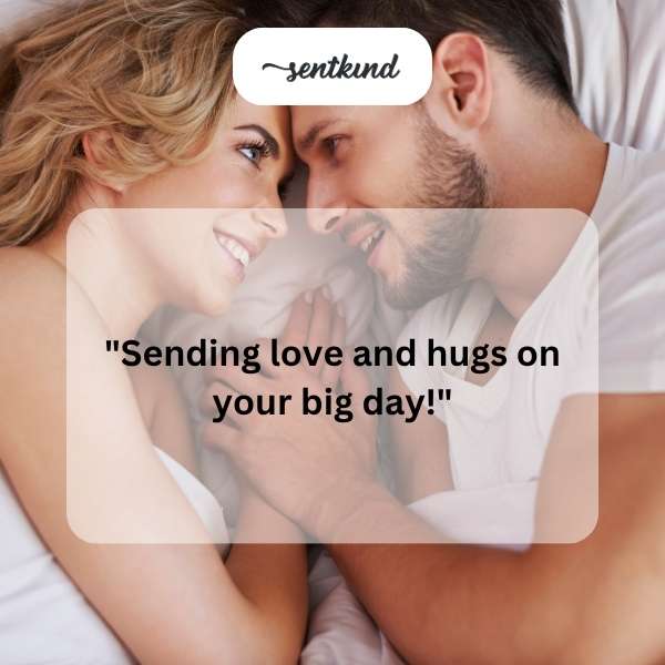 Heartfelt greetings and warm embraces for my husband's special day.