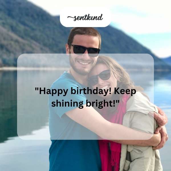 Celebration message for a beloved partner's special day.