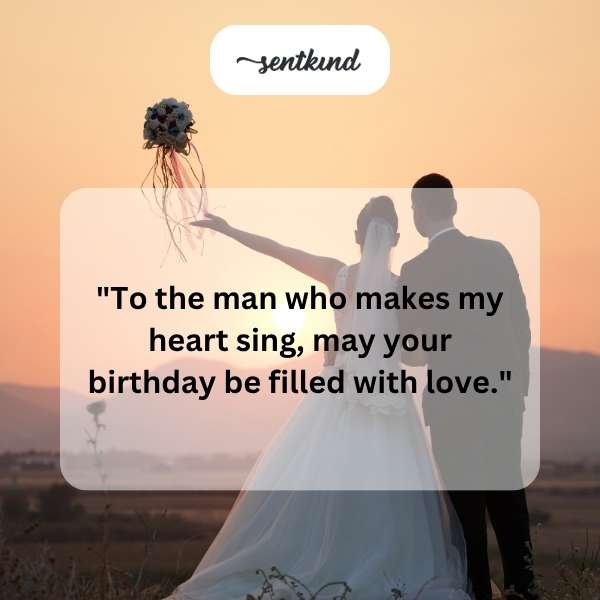 Heartfelt birthday greetings for my beloved spouse.