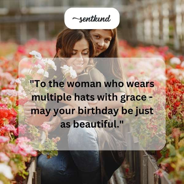 Celebrating a wonderful mother's special day with heartfelt love and admiration.