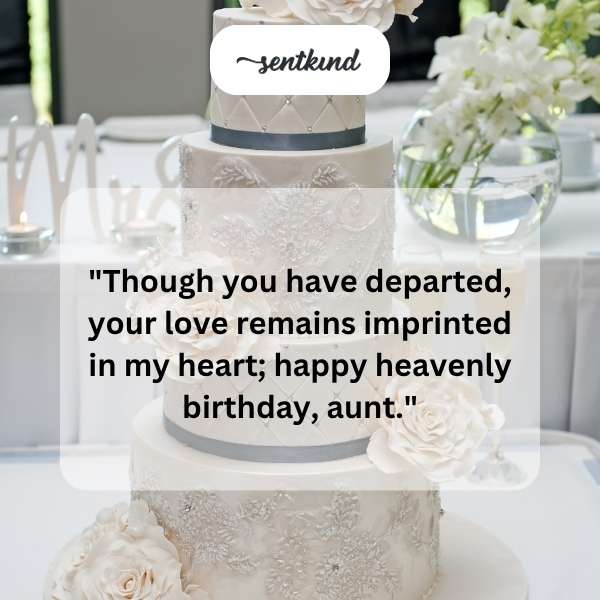 Celebrating my aunt's heavenly birthday with loving memories.