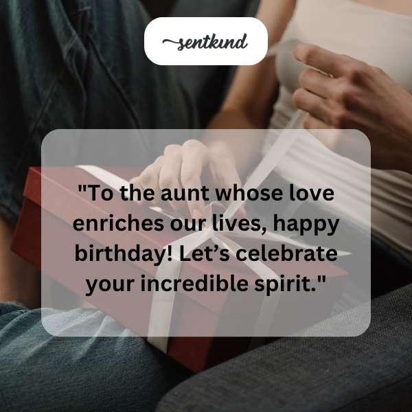 Heartfelt greetings for a wonderful aunt's special day.