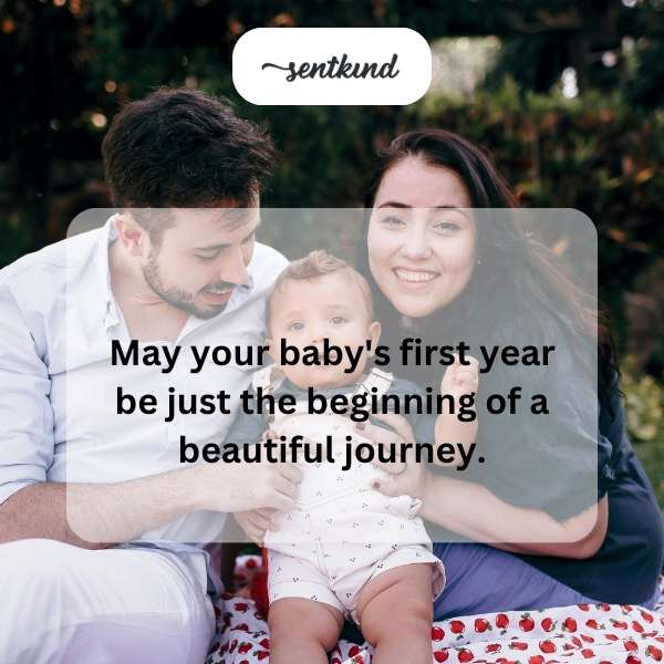 Celebrating the joy of your baby's first year milestone.