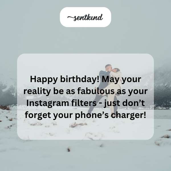 Heartfelt celebration message for beloved spouse.