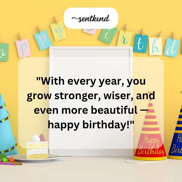 Warm greetings on your special day, dear niece.
