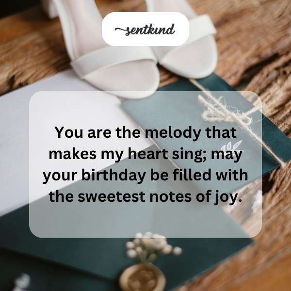 Heartfelt celebration message for a wife's special day.