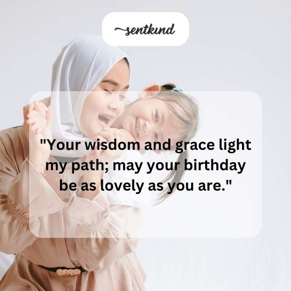 Happy celebrations to the wonderful woman who guides me with her wisdom and elegance.