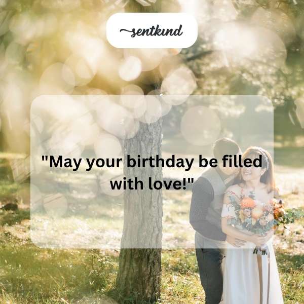 Heartfelt birthday greetings for my beloved spouse.
