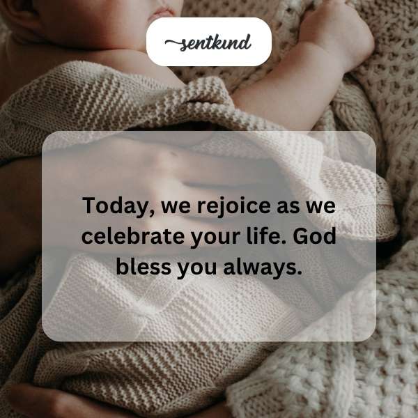 Heartfelt greetings for your milestone first birthday.