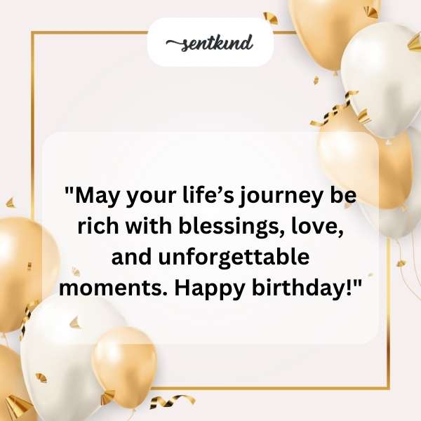 Heartfelt greetings for a son's milestone celebration.