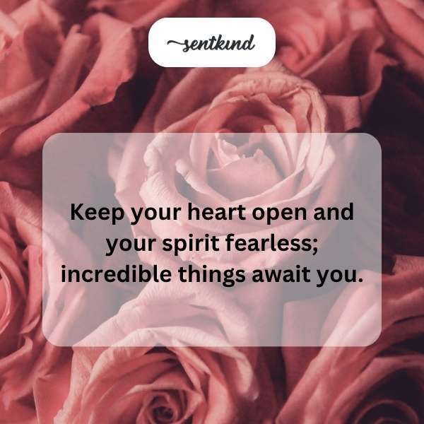Celebrating your milestone with an open heart and endless possibilities.