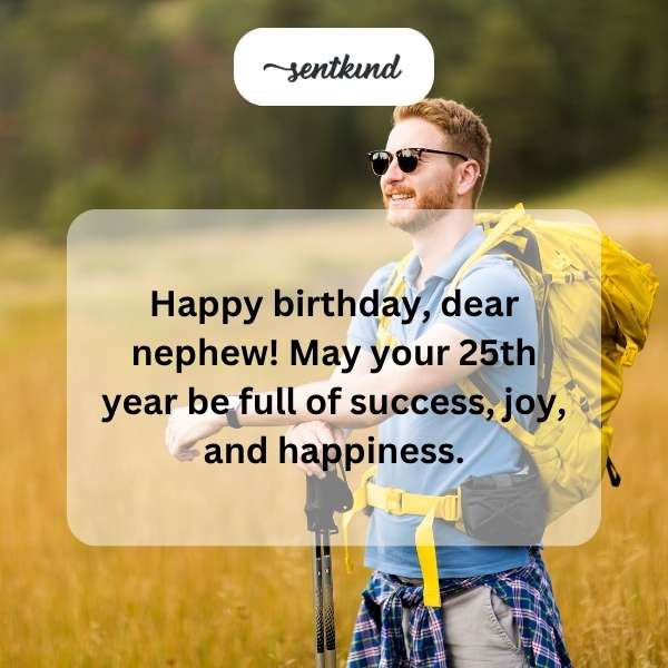 Warm greetings for your milestone 25th year.