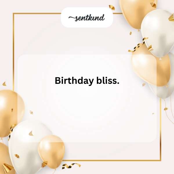 Celebrating another trip around the sun with joy.