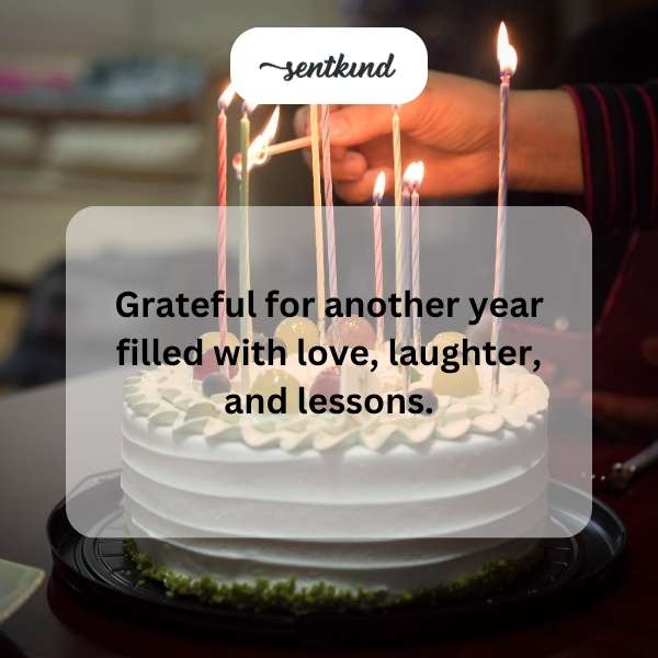 Celebrating another glorious year with cherished memories and growth.