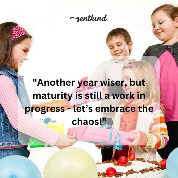 A birthday cake with candles and a humorous message about being the favorite.